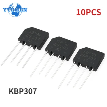 Redresseur de crête KBP307, 10 pièces, Diode de puissance KBP 307 3A 1000V, composants électroniques