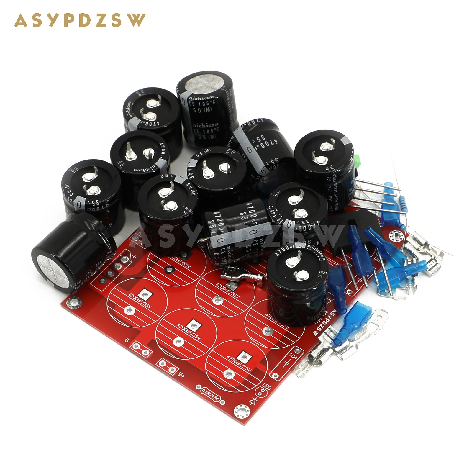 ACA-PSU de doble canal, fuente de alimentación de un solo voltaje, rectificador de filtrado, Kit de bricolaje/placa terminada para amplificador PASS ACA