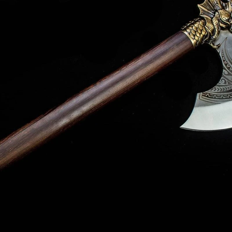 عالية الجودة القديمة مزورة T الفأس التكتيكي مريحة للبقاء في الهواء الطلق وتقطيع الحطب المنزلية EDC أداة اليد الراقية #5