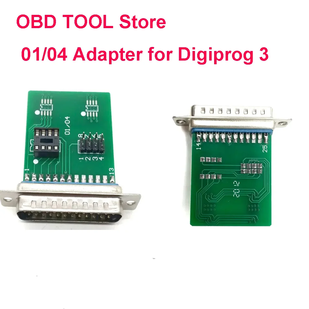 01 04 Adapter for Digiprog 3 V4.94 OBD2 Version Programmer Tool Chip Test Board Car Diagnostic ST01 ST04 Main Cable High Quailty