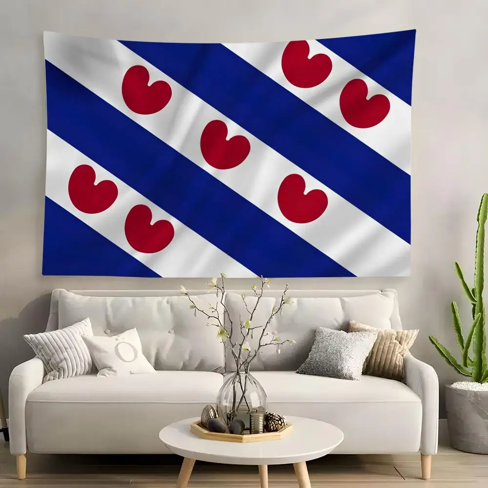 

Netherlands Friesland Province Tapestry Custom Home Living Room Bedroom Wall Decor Wallpaper Backdrop Cloth With Clips