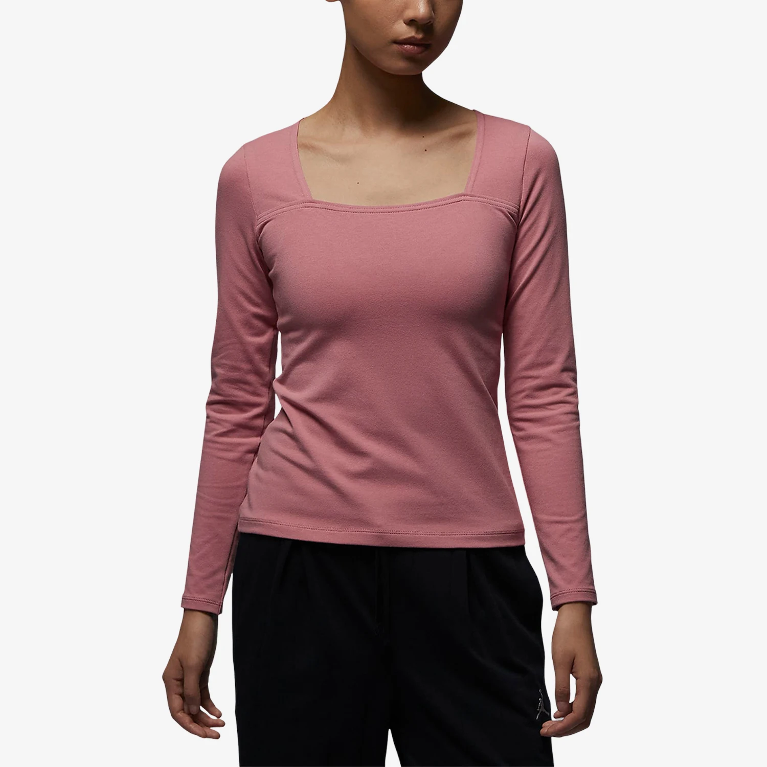 

Nike Genuine New Women's Fashion Breathable Slim-fit Long-sleeve T-shirt FB5201-618