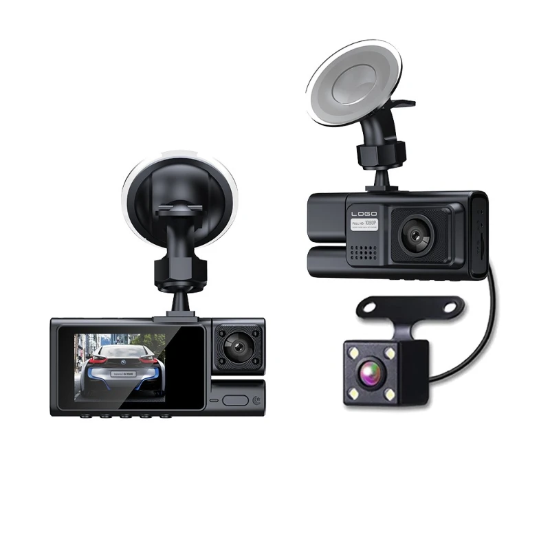 

High definition 2 inch screen parking monitoring WIFI night vision wide angle car camera