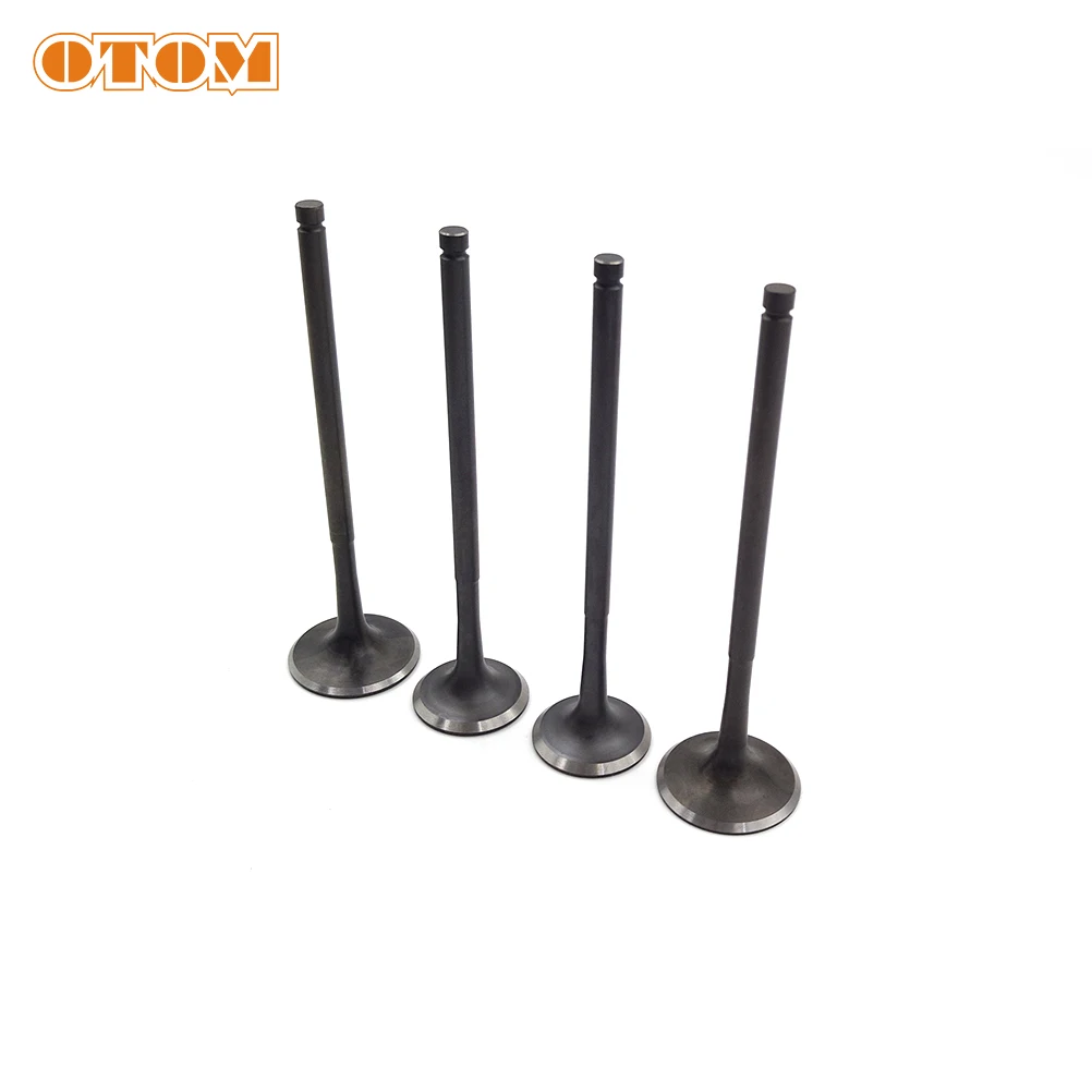 OTOM Motorcycle NC250 Engine Parts Valve Set (intake-exhaust) For ZONGSHEN 250CC NC250 KAYO T6 BSE RX3 ZS250GY-3 4 Valves Parts