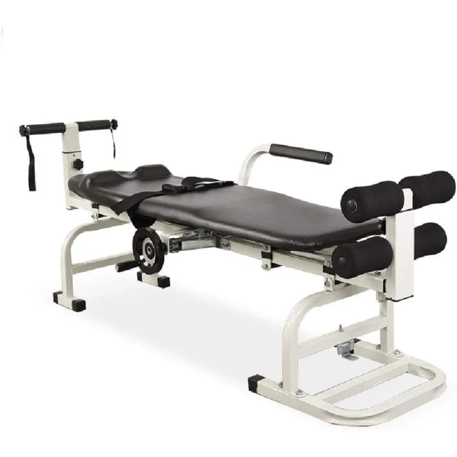 

Medical Multifunctional Portable Cervical Lumbar Traction Bed Spine Back Stretch Therapy Massage Bed Home Use