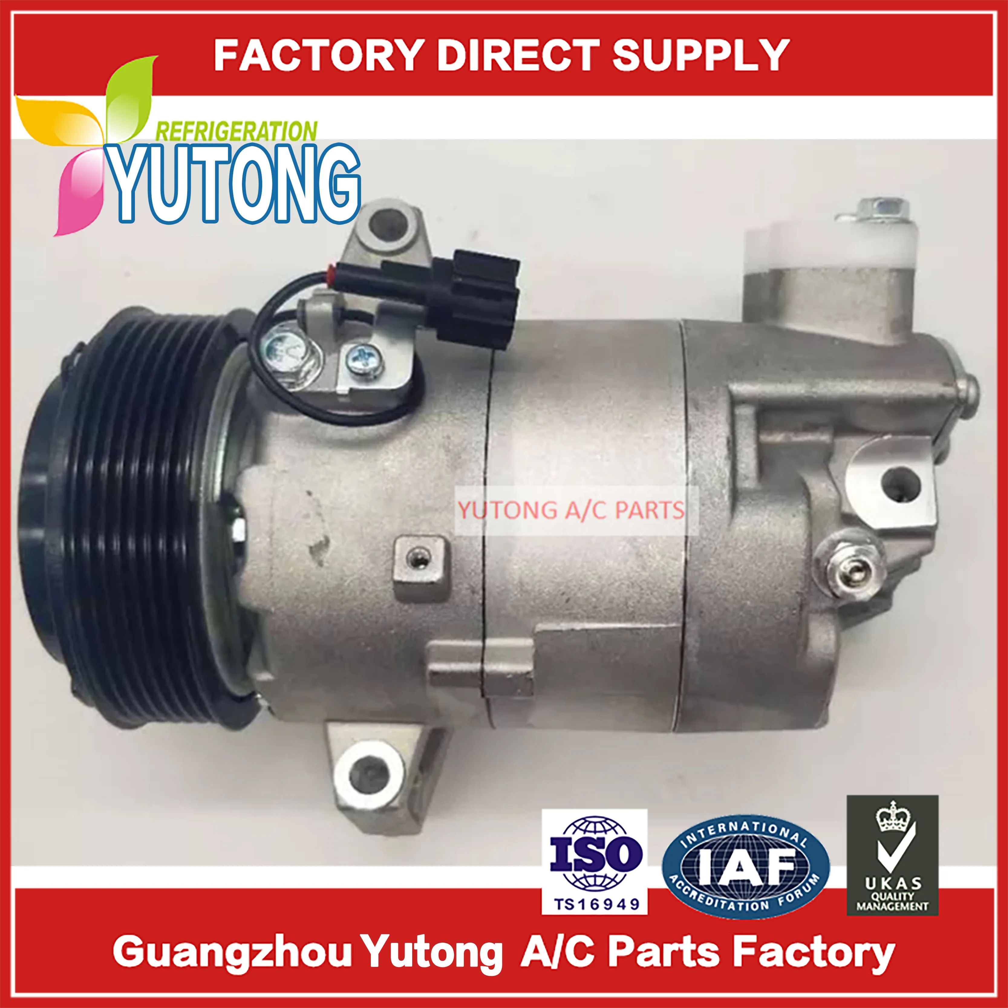 AC Compressor For Nissan Bluebird Sylphy Almera  A41011A13031 92600-1U60A RE0F10A-GB54 DBA-KG11 926001U60A RE0F10AGB54 DBAKG11