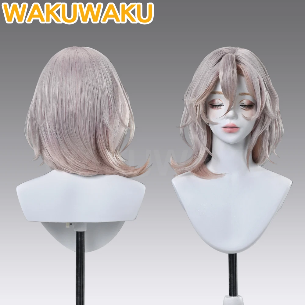 IN STOCK Kuchiba Cosplay Wig Game Honkai: Star Rail WakuWaku HSR Women Short Kuchiba Cosplay Wig Free Wig Cap Heat Resistant