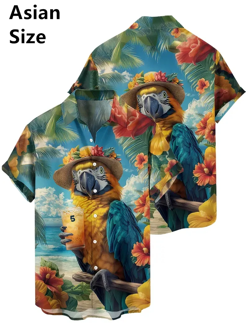 2025 ハワイマンドレスシャツ 3d プリントルーズプラスサイズ 6XL シャツブラウス高品質紳士服ビーチパーティースウェット