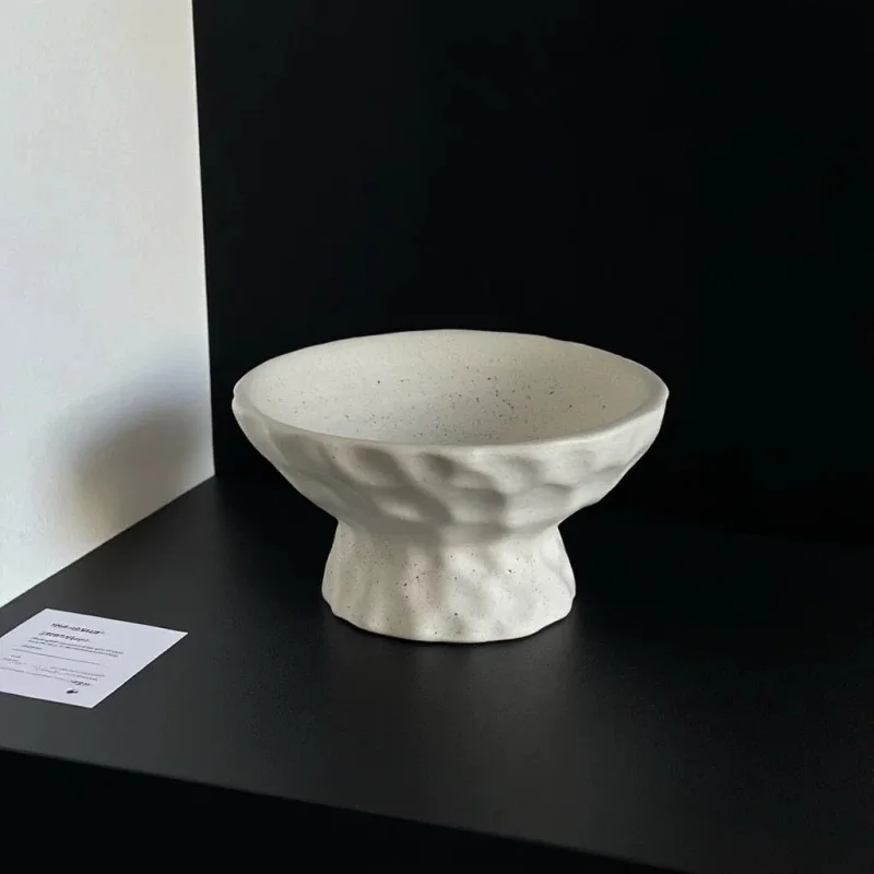 

Unique Design Trinkets Tray Silicone Mold DIY Cement Plaster Jewelry Display Stand Concrete Candle Cup Mold wabi-sabi Style