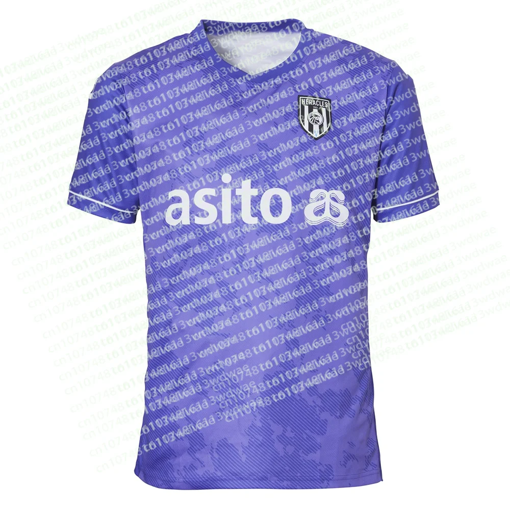 Nieuwe Collectie Heracles Almelo 2026 Nederland Jersey Voetbal 3D Gedrukt Heren T-shirt KID Sport Fan Footy Jersey Fietsen shirt