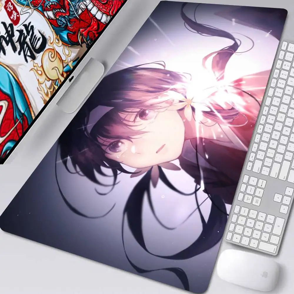 Izumi Kyouka Bungou Stray Dogs Anime Mousepad Non-slip Suitable For Office Computers Laptops E-sports Game Desk Mats XXL Keyboar