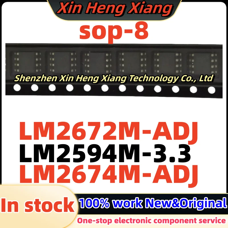 

(10pcs)LM2674MX-ADJ LM2674M LM2674 LM2674M-ADJ LM2594M-3.3 2594M-3.3 2594 M-3.3 LM2672M-ADJ LM2672M 2672 sop-8