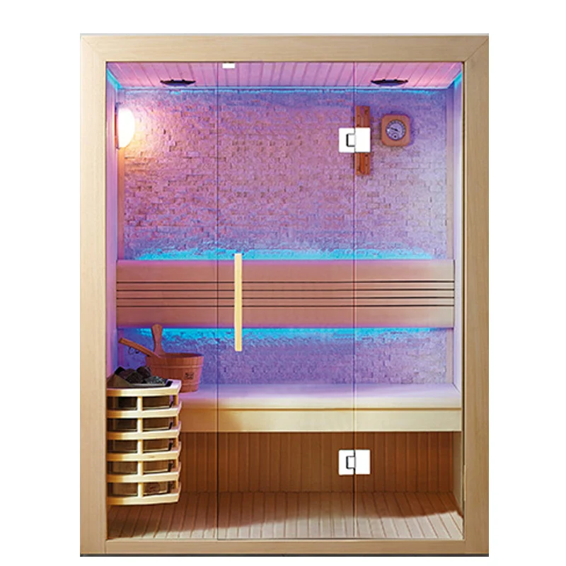 &c Modern Dry  Sauna Canadian Cedar Computer Infrared Sauna Room Luxury