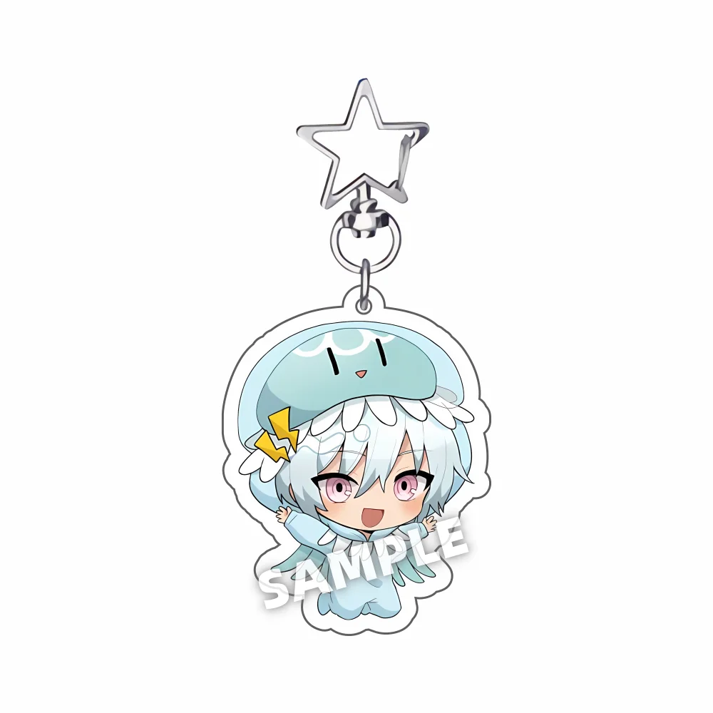 Anime DRAMAtical Murder Pendant Car KeyChain Friend Gifts cosplay Accessories cosplay fan Gifts Aoba, Noiz, Clear, Koujaku, Ren view 3