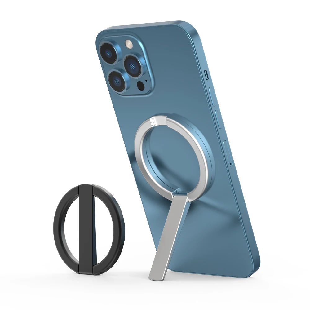

Luxury Magnetic Mobile Phone Holder Stand for iPhone Huawei Samsung Xiaomi Universal Car Mount Desk Phone Back Sticker Bracket