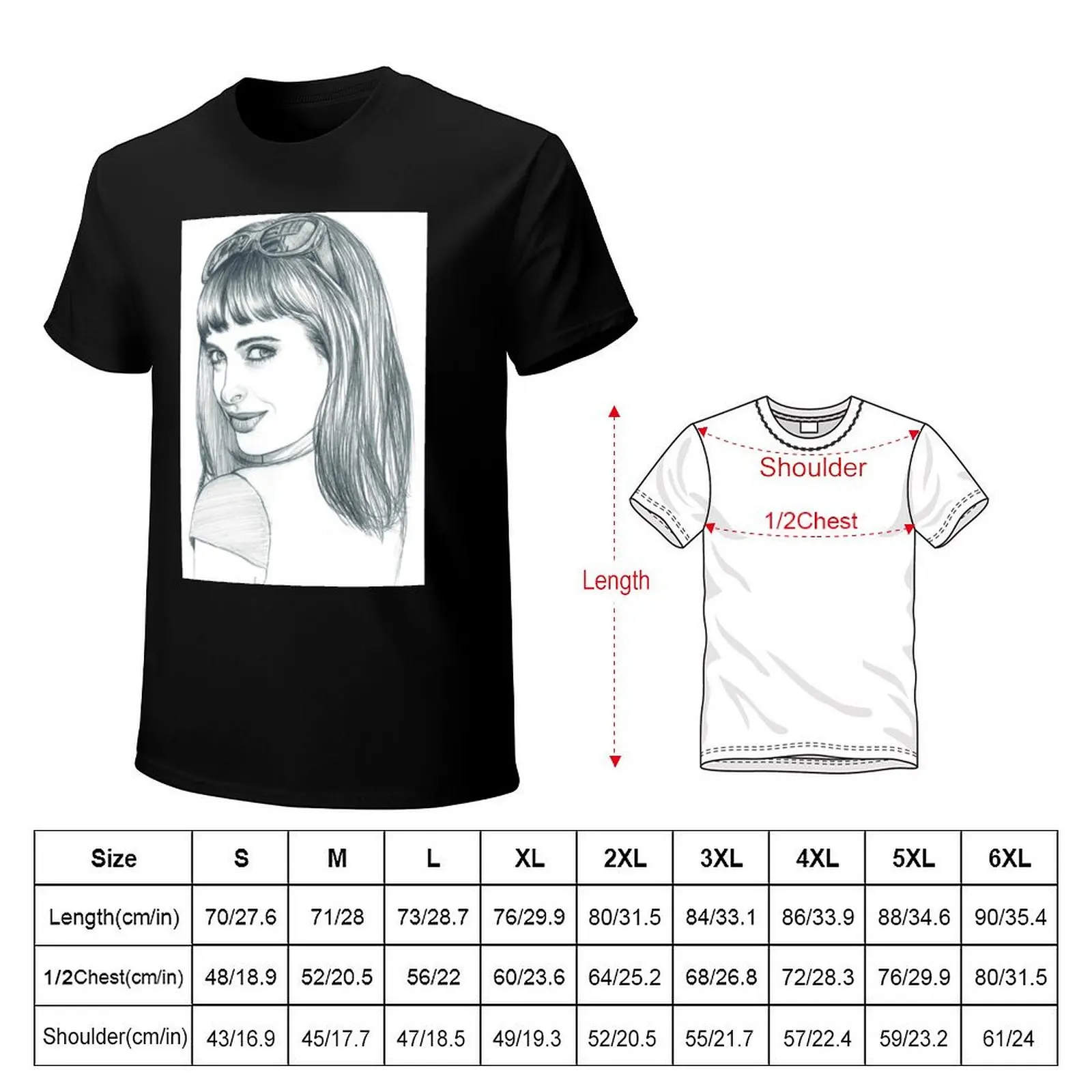Krysten Ritter T-Shirt printed t shirts for man T-Shirt