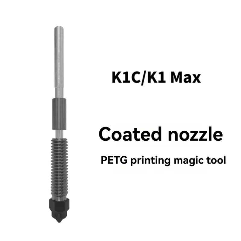 Creality K1C/K1 Max 용 Top-2Pcs 0.4Mm 퀵 스왑 노즐 Ender 3 V3 Plus 코팅 노즐 3D 프린터 액세서리