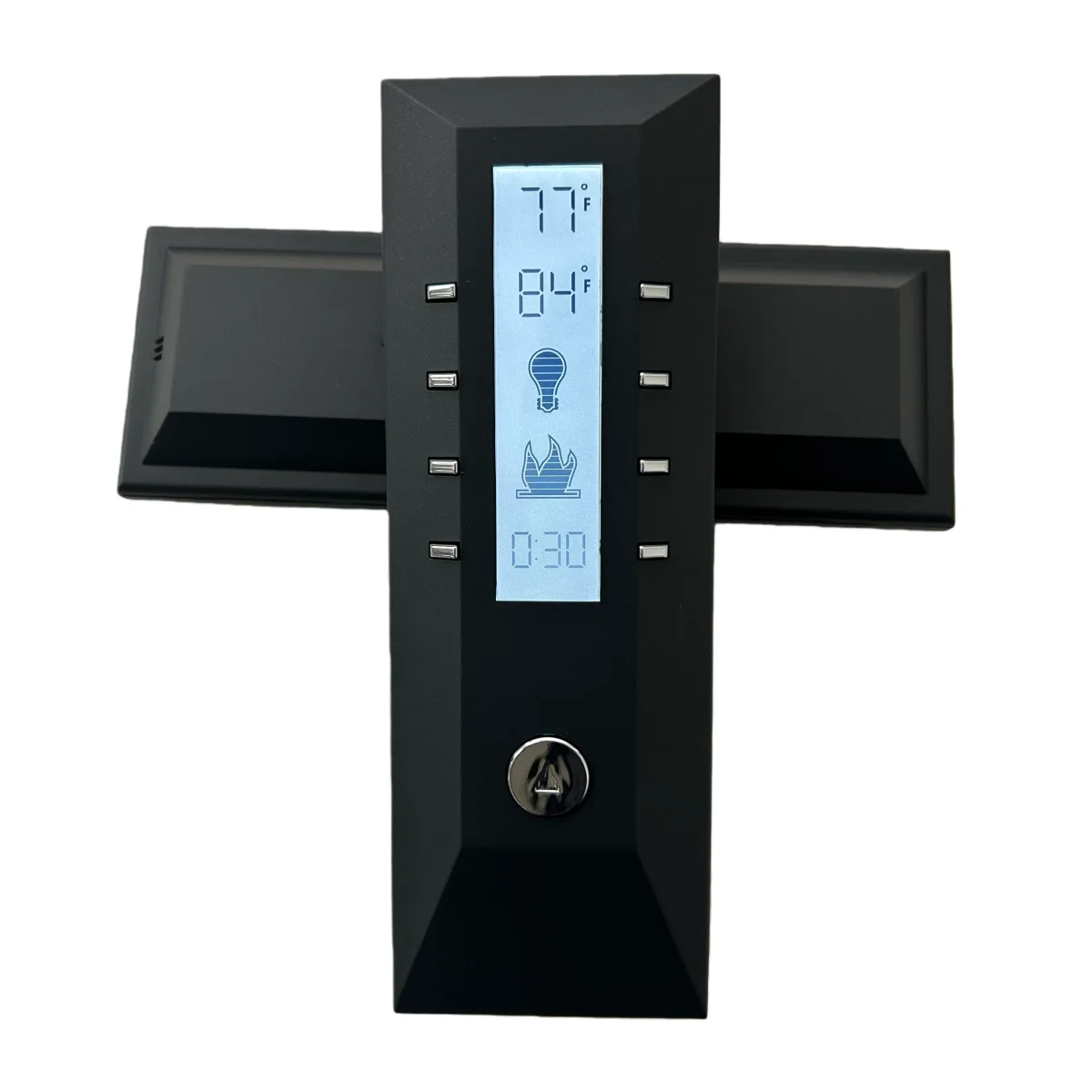 Control remoto genuino 47-1012-T para calentador de chimenea eléctrico Dimplex 3000350100RP,3001070100RP con retroiluminación y Fahrenheit