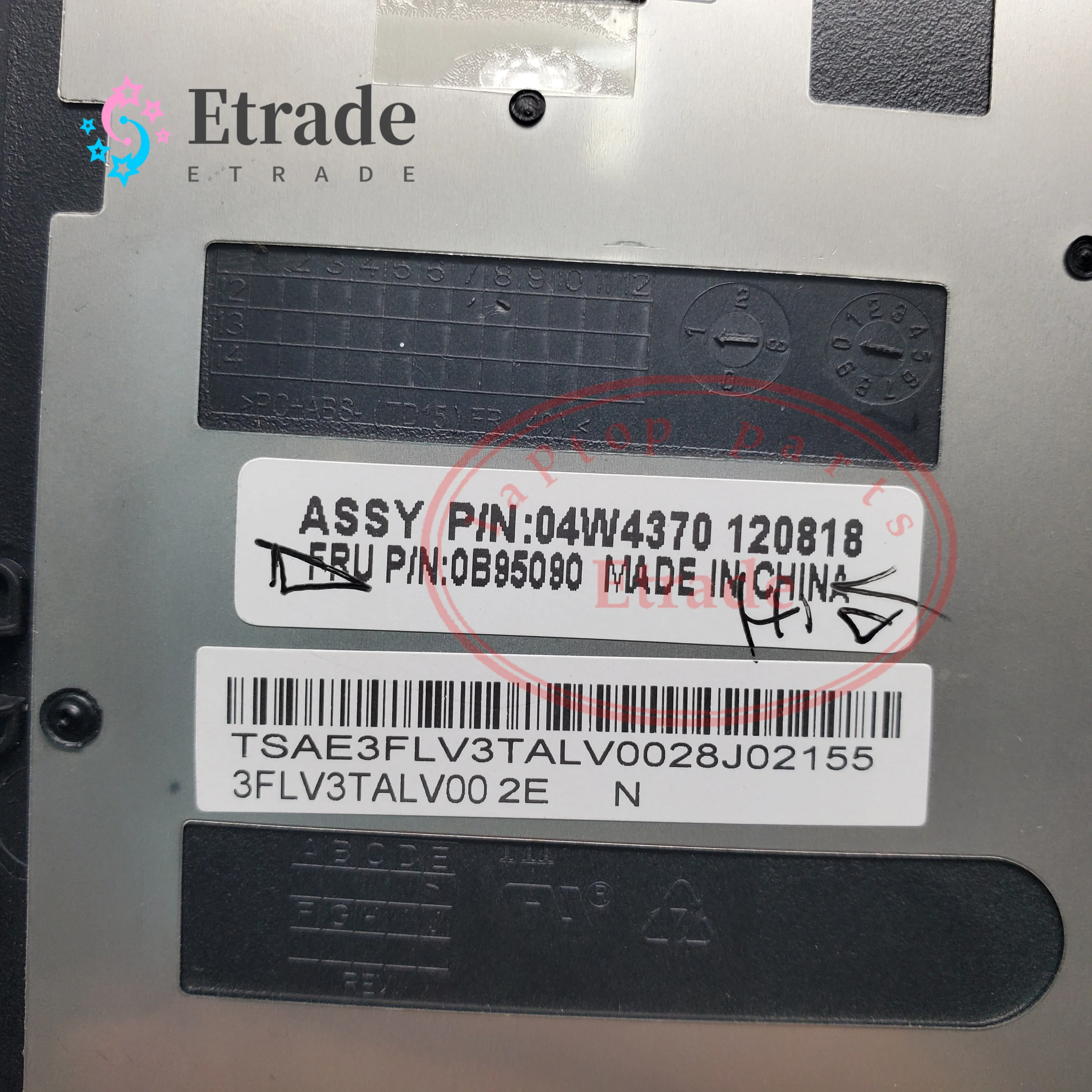 ที่วางแขน T430U แบบทัชแพดของแท้ใหม่สำหรับ Lenovo ThinkPad 04W4370 04Y1250