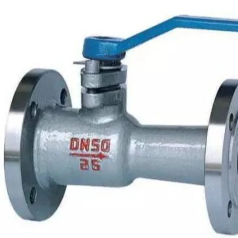 Cast steel high temperature ball valve flange sewage valve boiler special integrated ball valve