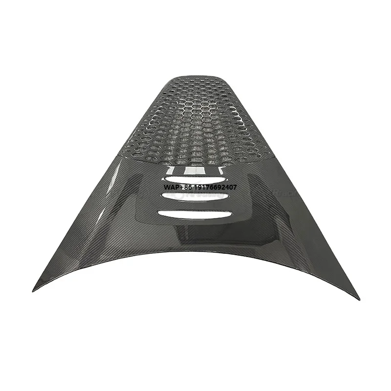 

765LT Style Dry Carbon Fiber Car Rear Engine Hood Cover for 720S Coupe 2015-2018