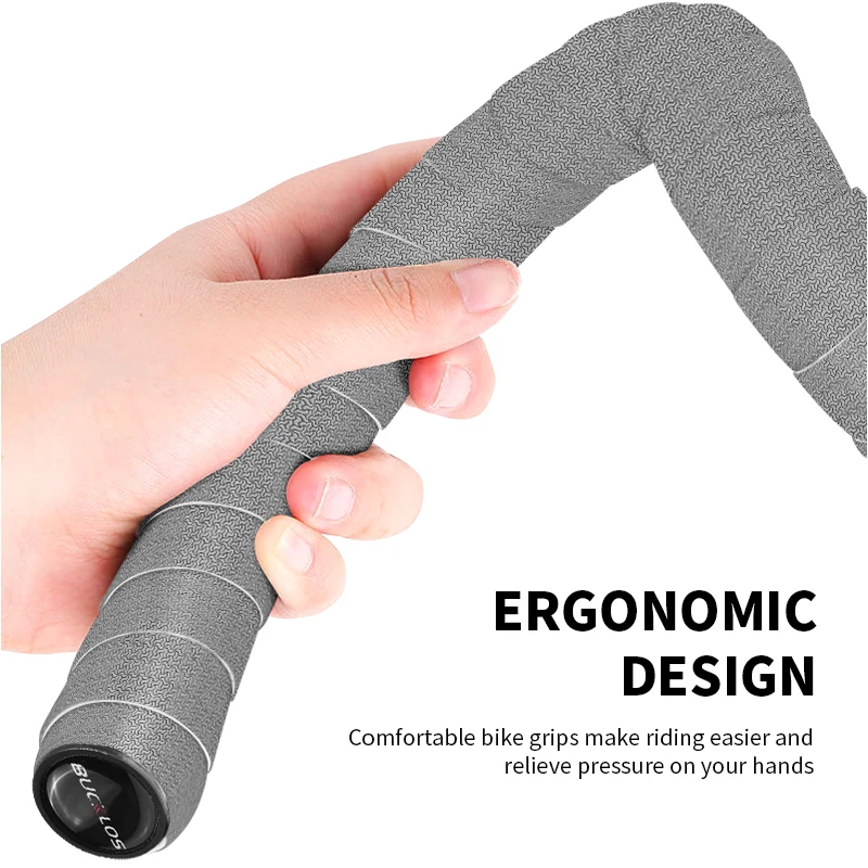 BUCKLOS Nastri per manubrio per bicicletta da strada Nastri per manubrio per bici antiscivolo antiurto Comodi nastri per manubrio per bicicletta da strada Parti per bici