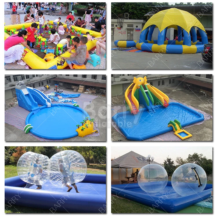 الصين المورد قوانغتشو حمام سباحة قابل للنفخ للأطفال مع الماء أو الرمال