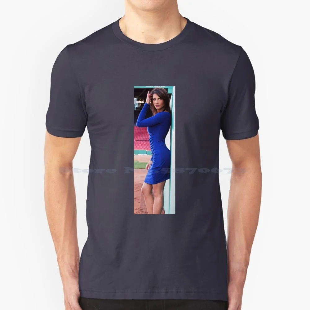 Espn Sideline Jenny Dell Sticker T Shirt 100% Cotton Tee Espn Sideline Jenny Dell