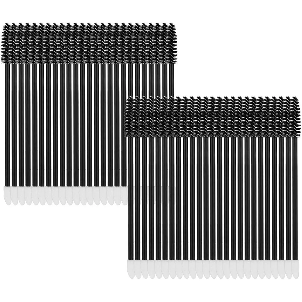 

Набор из 50 одноразовых щеточек для ресниц и гребешков для бровей, для естественного эффекта, для путешествий, салонов и домашнего использования