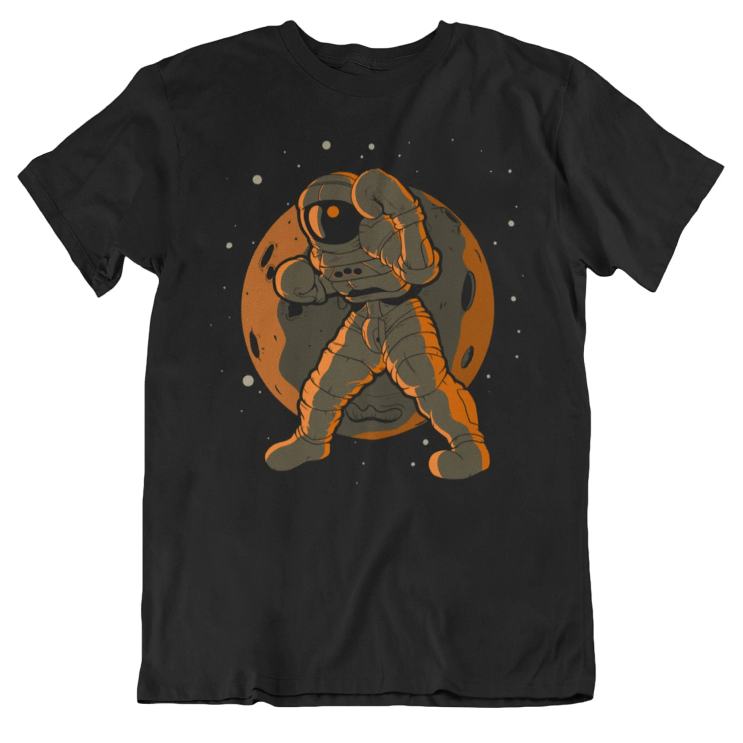 Men'S Boxing T Shirt Astronaut Outer Space Spaceman