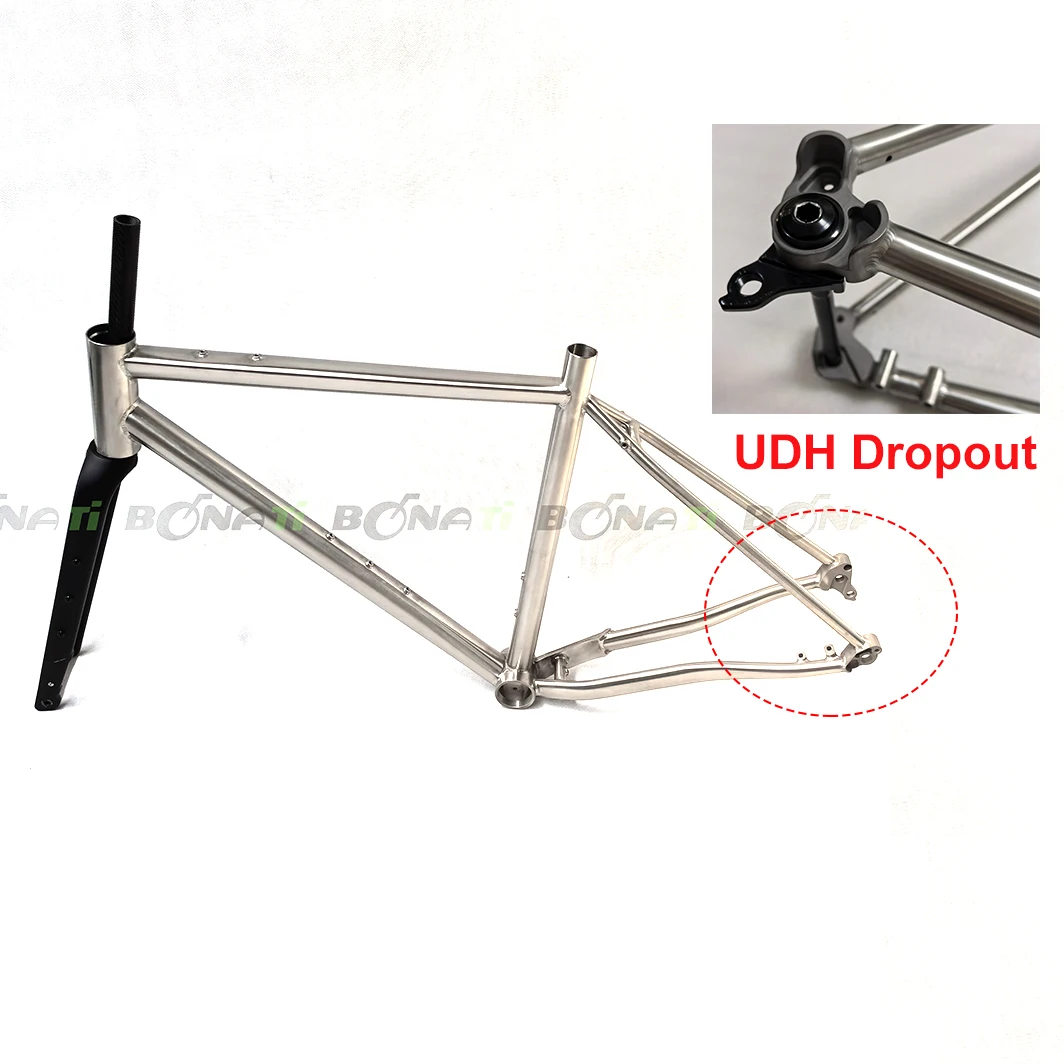 チタン製ロードバイクフレーム 46-54cm
