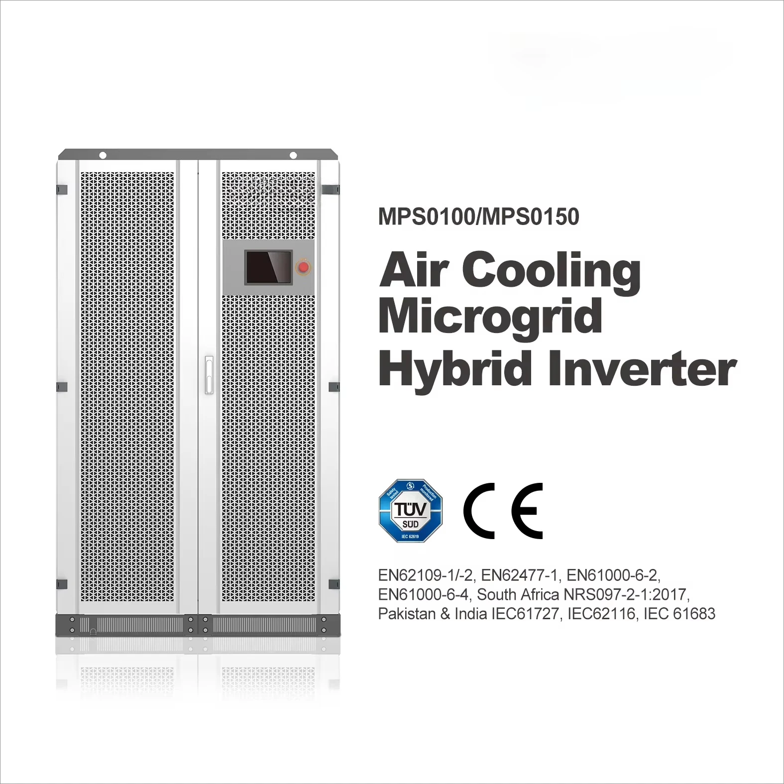 Megarevo MPS 30kw 50Kw 100kw 150kw 500kw inversor de microrejilla 250kw inversor Solar híbrido fuera de la red con sistema de energía Solar