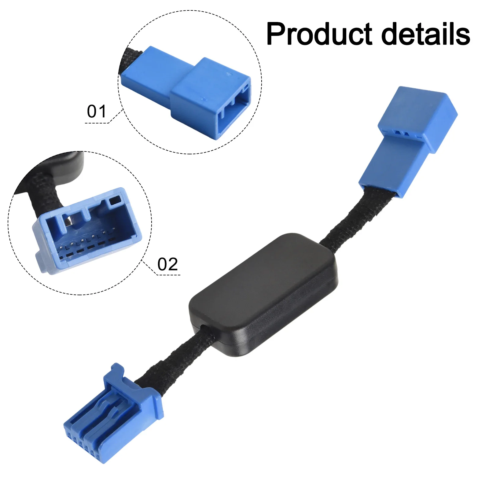 Car Accessories Engine System Cable Vehicle Efficiency Enhancements Plastic Material Automatic Start Stop Control