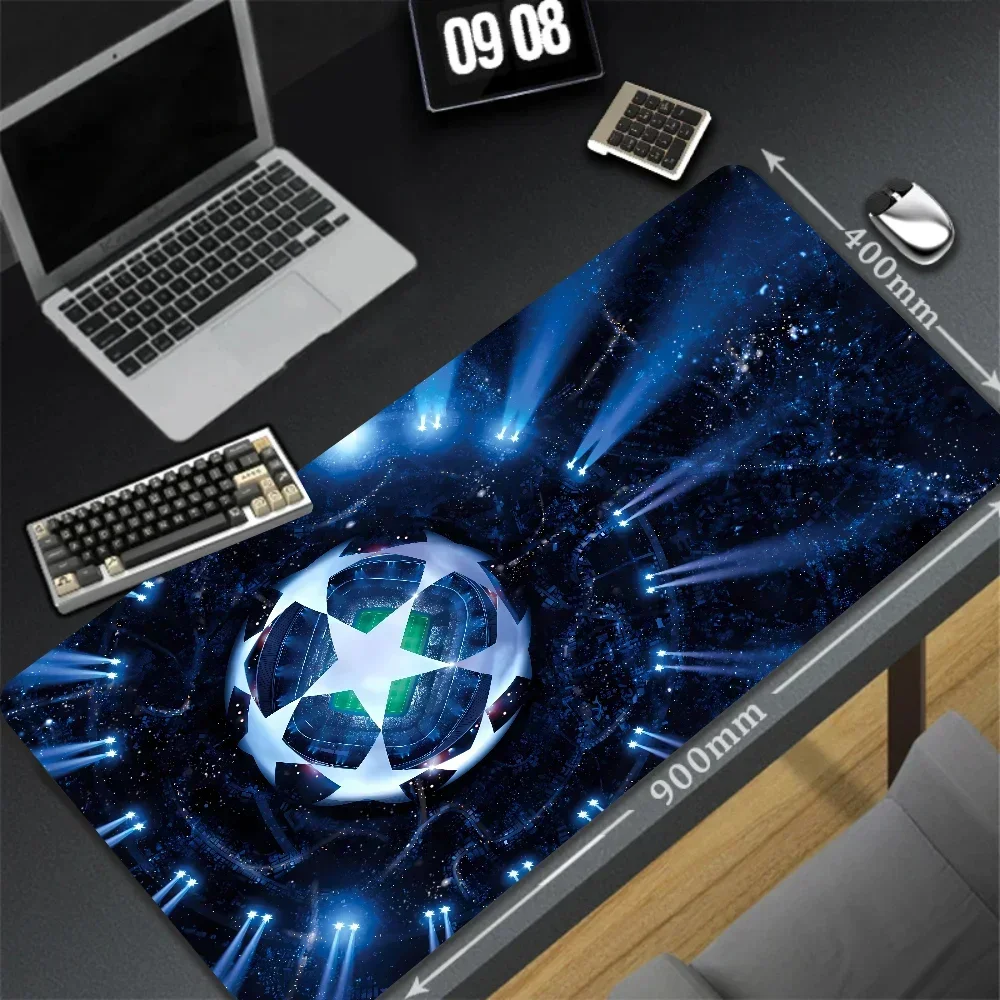 Large mouse pad soccer PC gaming accessories Mausepad custom table pad keyboard rubber carpet