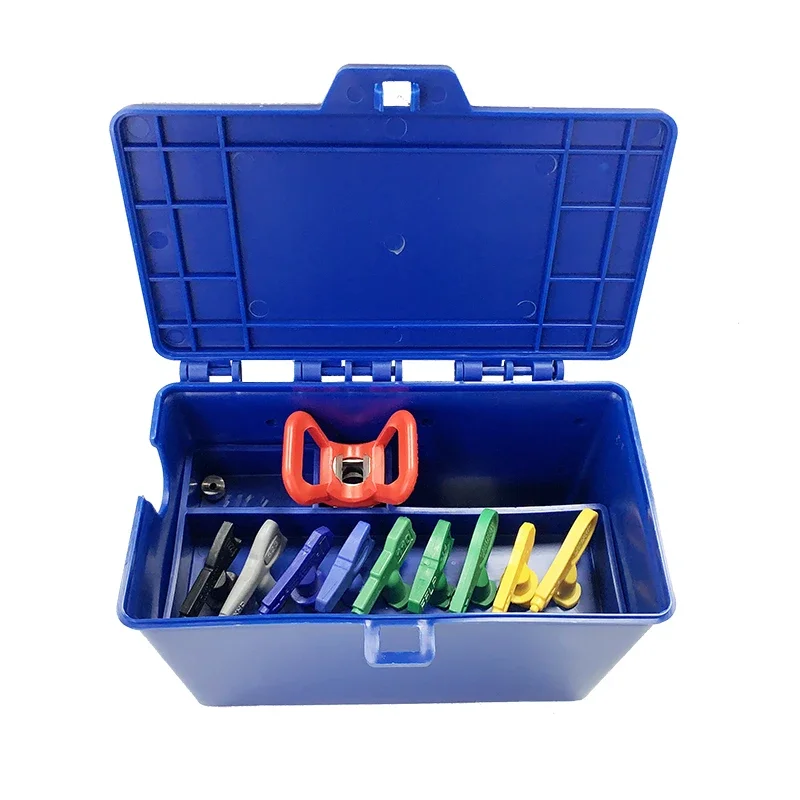 DROPSHIPPING HYVST Tool Box for Airless Paint Sprayer Painting Machine Blue Black Color Multifunctional Storage Box