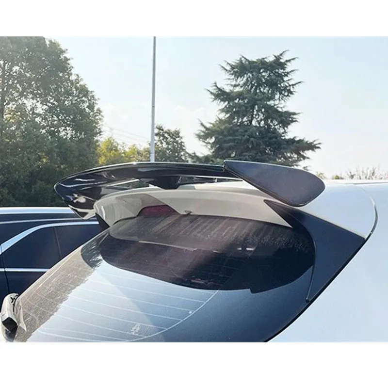 CEYUSOT For Universal Roof Spoiler WING Mazda CX-3 CX3 ABS Material Car Window Rear Lip Black Tail Fin Refit Accessories 2018-21