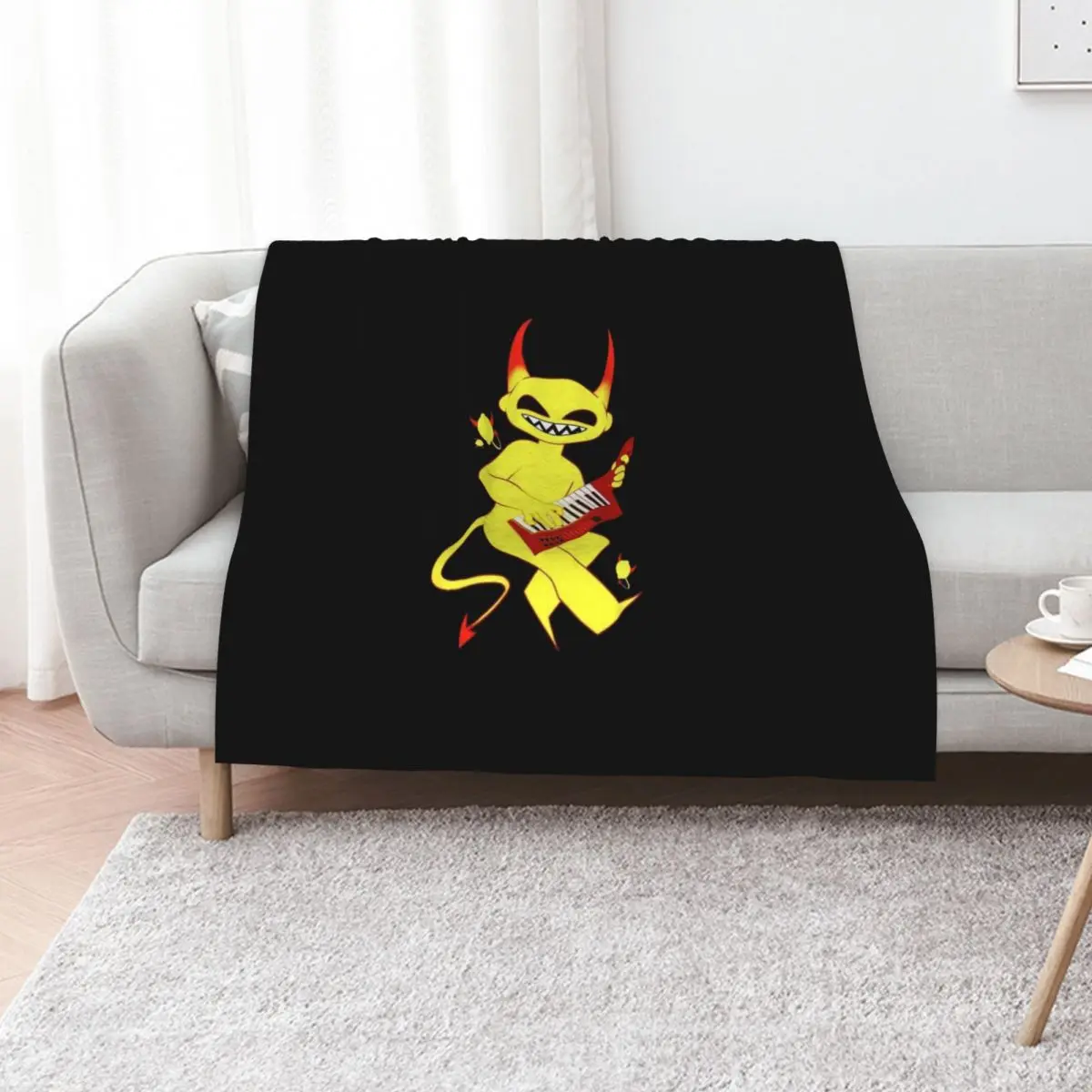 

Lemon Demon Throw Blanket anime Blankets For Sofas Kid'S Hairys Blankets