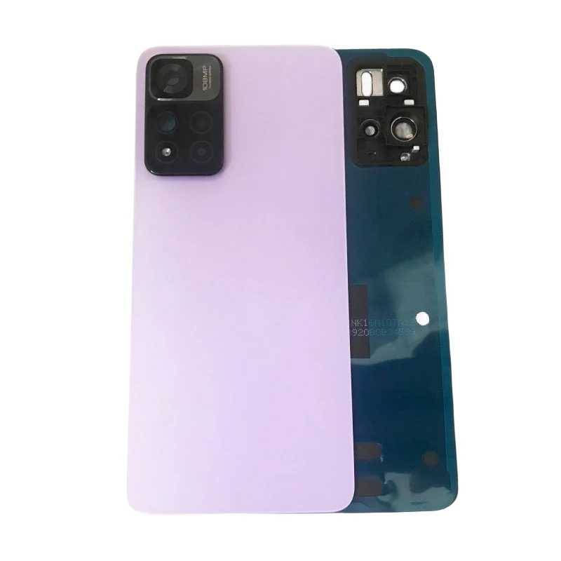 New For Xiaomi Redmi 11 Pro Plus 5G  Battery Cover Rear Glass Door Housing With Camera Lens Note 11 Pro+ Parts