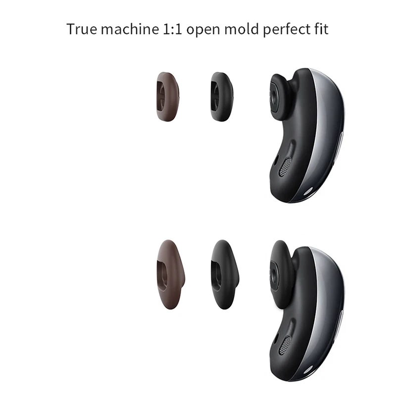 8ชิ้นซิลิโคนอ่อนนุ่มที่ครอบหูสำหรับหูฟัง Galaxy buds หูฟังแบบ In-Ear อุปกรณ์เสริมหูฟัง