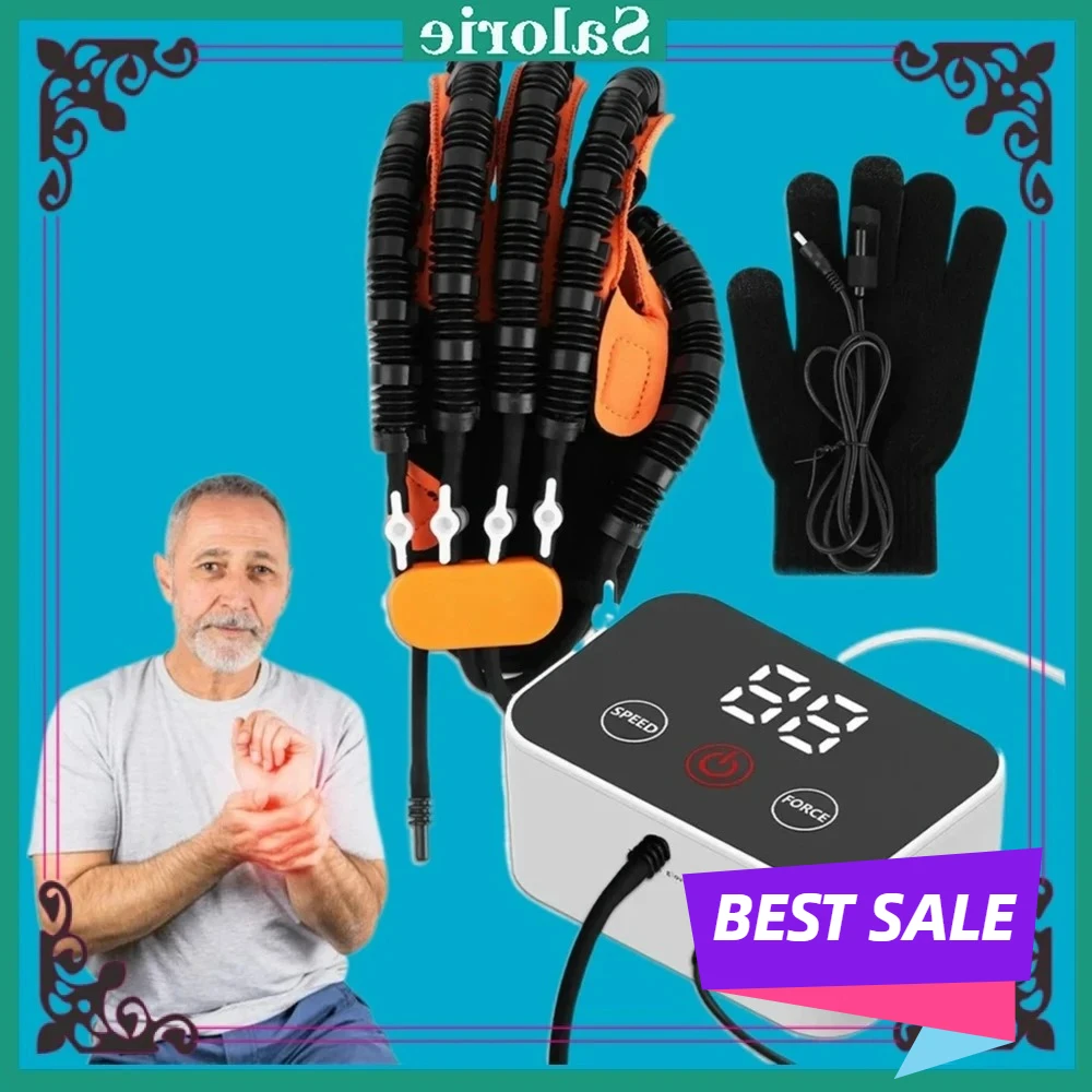 

1 set Intelligent Hand Rehabilitation Robot Gloves Stroke Hemiplegia Cerebral Infarction Hand Function Training Finger Exerciser