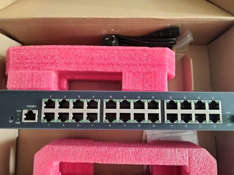 Оригинальный оптический переключатель ZXA10 F804/24FE-G GPON ONU, FTTO или FTTB, может быть установлен на шасси 19 дюймов