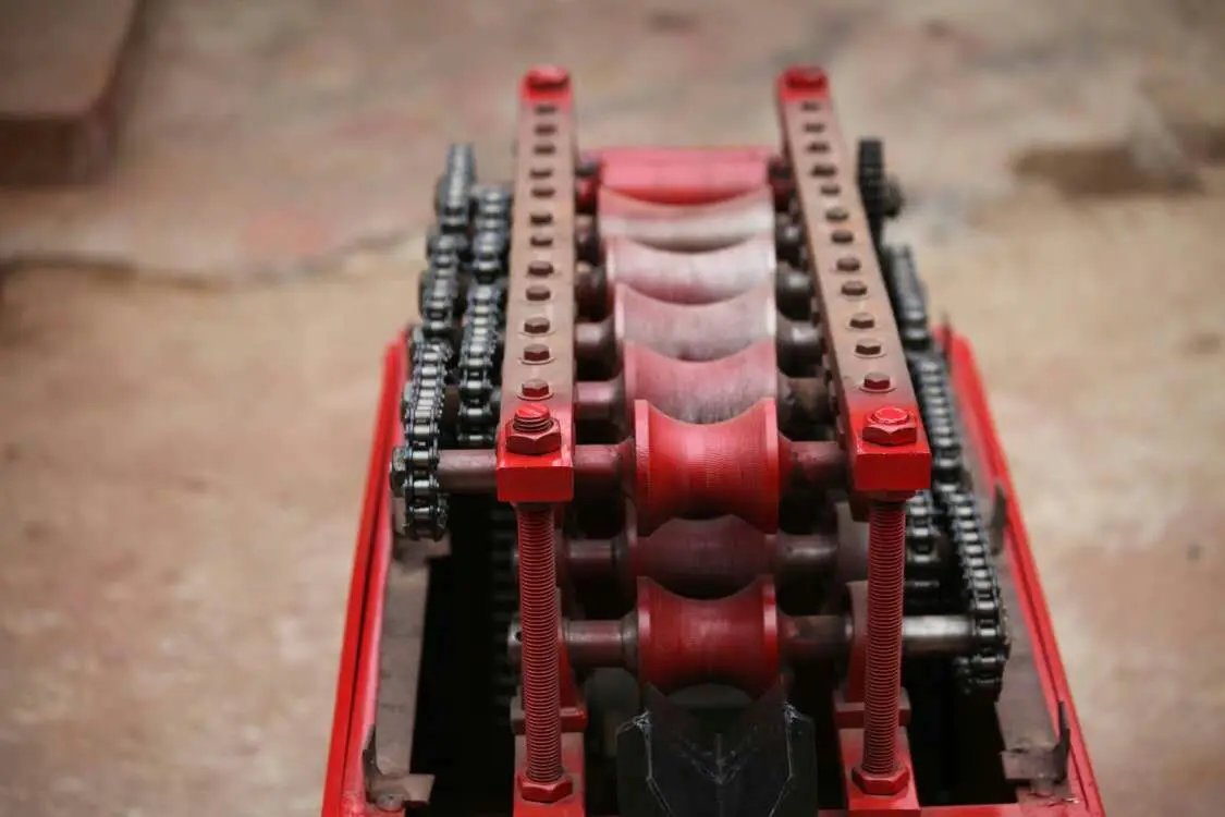Metal Bellows Making Machine - Galvanized steel strip spiral tube forming equipment for bridge prestressed construction