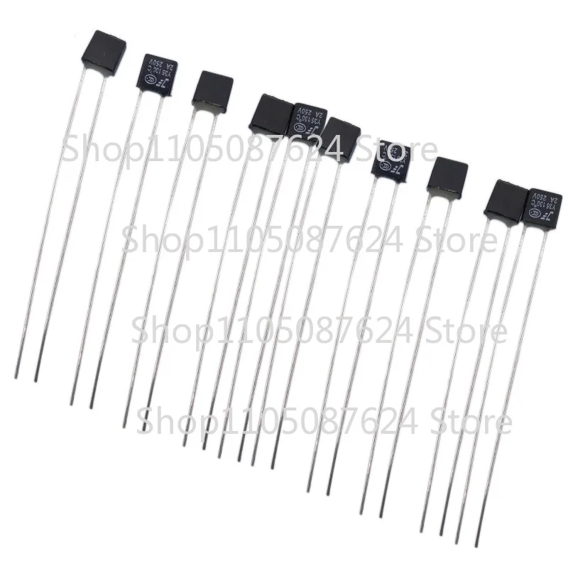 ZZZ 10 pcs RH 135℃ Thermal Fuse 2A 250V