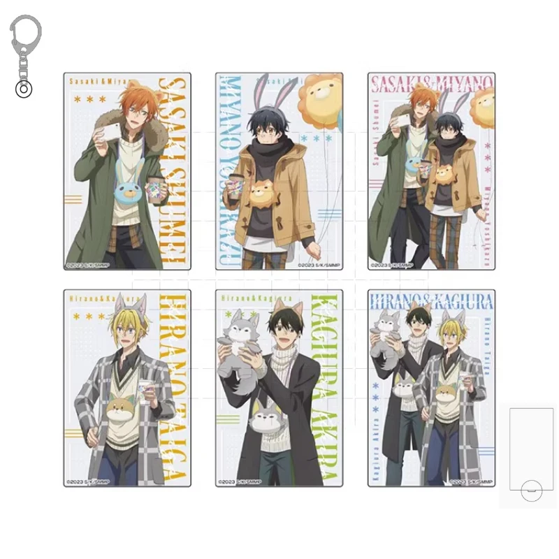 Anime Kagiura Akira Hirano Taiga Shuumei Yoshikazu figura acrílica con soporte muñeca juego llavero Cosplay juguete para regalo