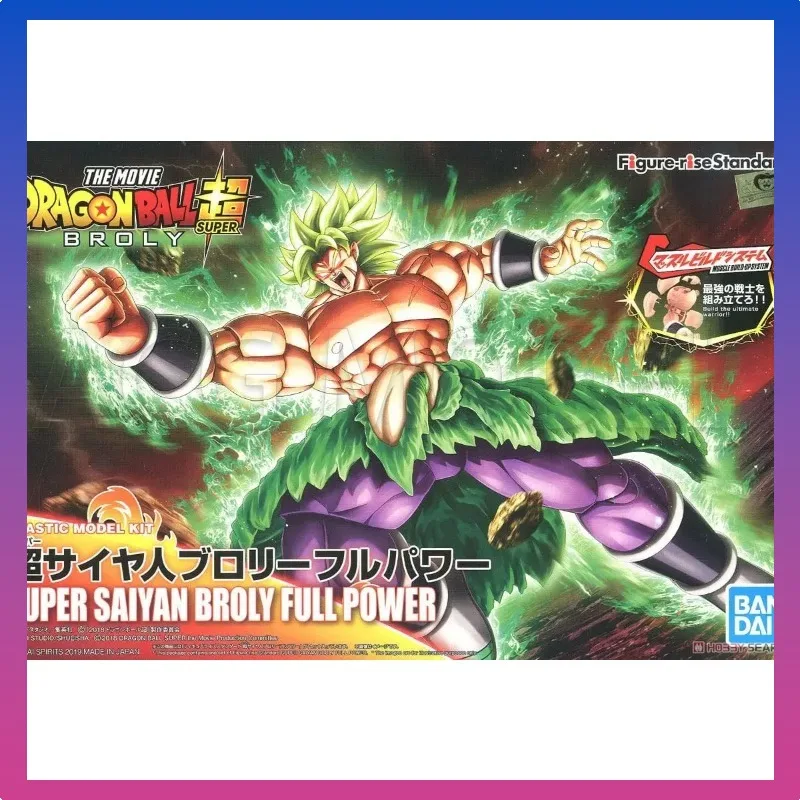 

In Stock Original Bandai Figure-rise Standard Dragon Ball LEGENDARY SUPER SAIYAN BROLY Model Kit PVC Anime Action Figures Gifts
