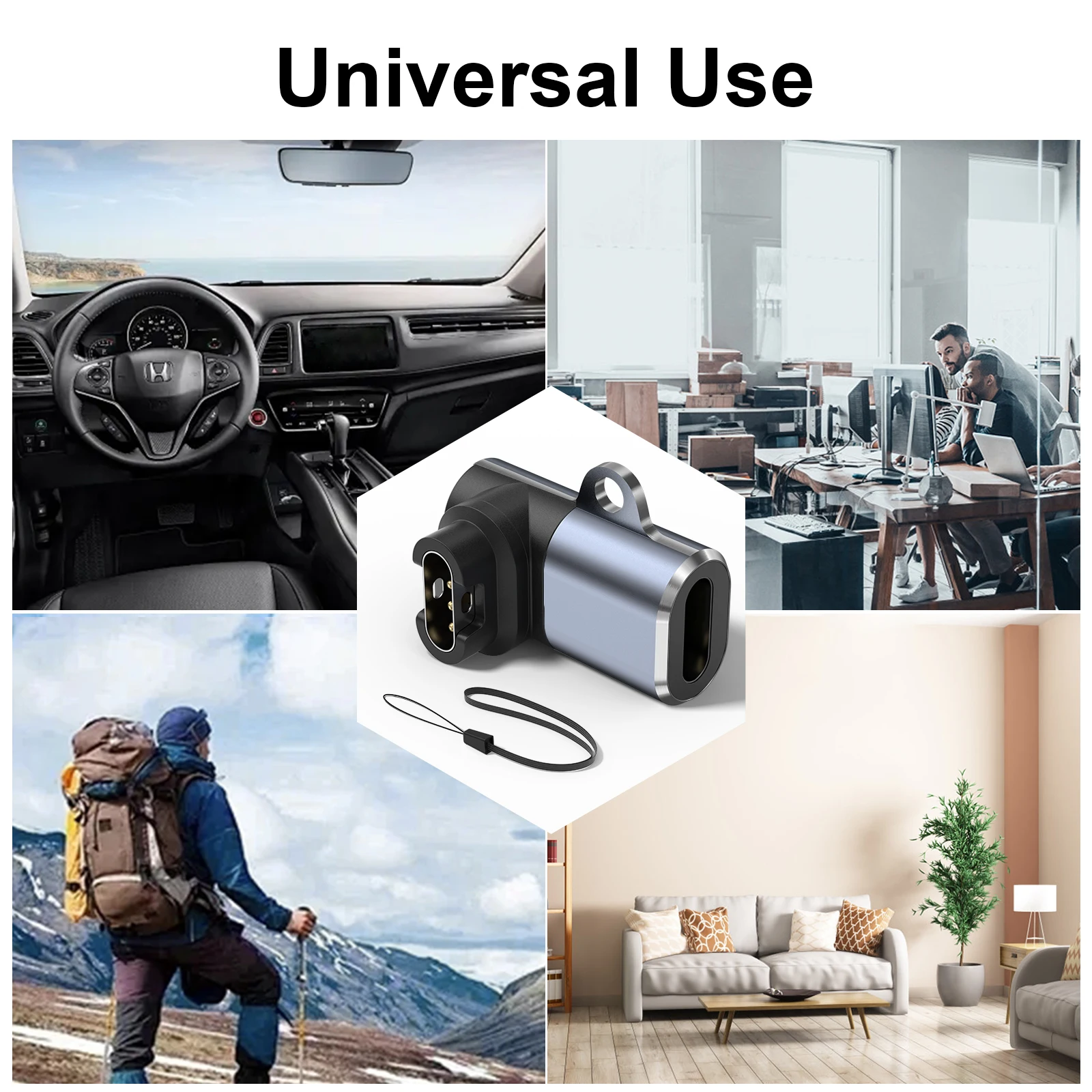 

Type C Charger Adapter For Garmin Fenix 7 6 6X 5S 5X Plus/Instinct 2/Venu 2/Vivoactive 4 3/Forerunner 965 955 945 935 Converter