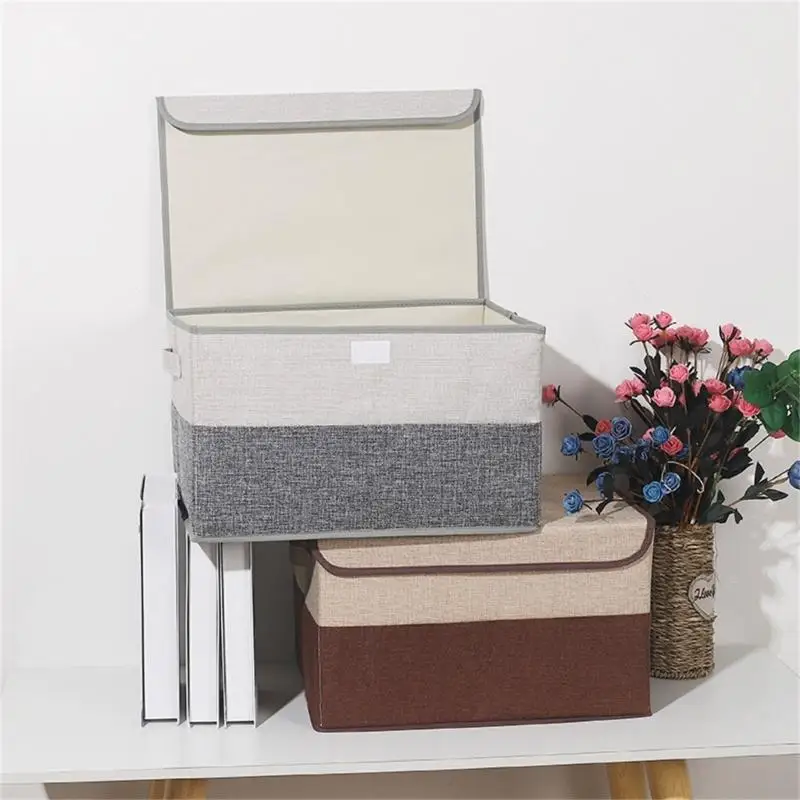 Armoires pliables boîte rangement des vêtements pliables organisateurs coton convivial kxre