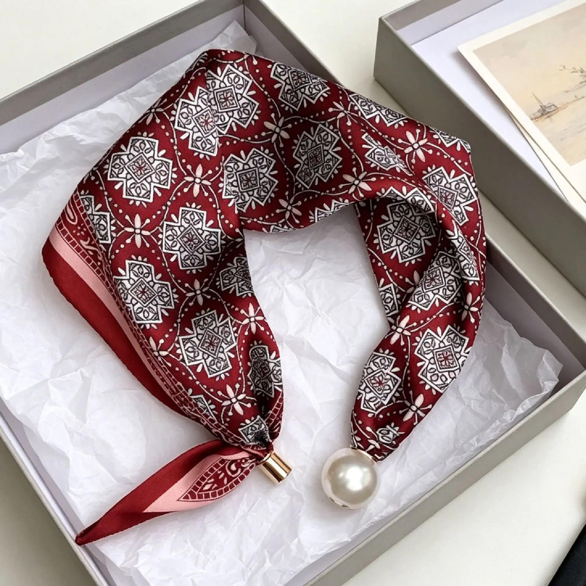 Bufanda Magnética de Perlas Lu - Women'S Accessories For Neck reseña y precio