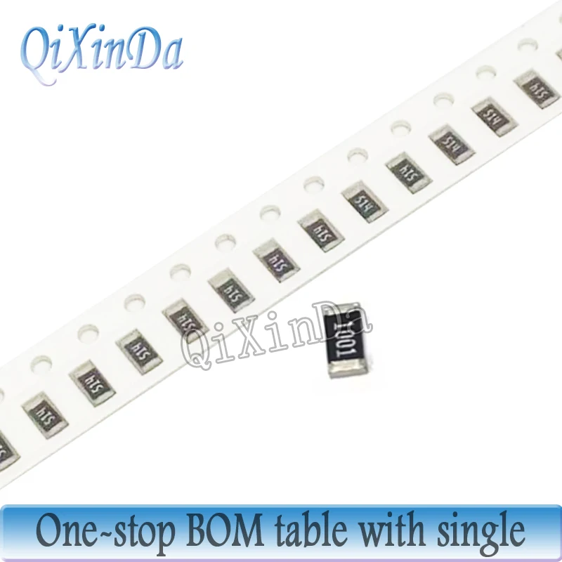 100 sztuk 1206 SMD 5% rezystor 0R-10M 0.1R 0.13R 0.47R 1R 5.1R 10R 12R 30R 1K 10K 51K 75K 100K 220K 470K 750K 1M 4.7M 6.2M 9.1M — zdjęcie 4