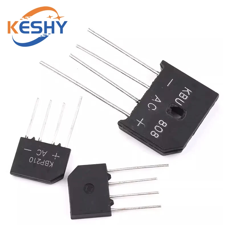 5 قطعة KBP307 ريدج المعدل الطاقة ديود KBP 206 208G 210 306G 310 GBJ2510 KBU 606 610 808G 810 1010 KBJ 406 610G 3510 KBL 608 41